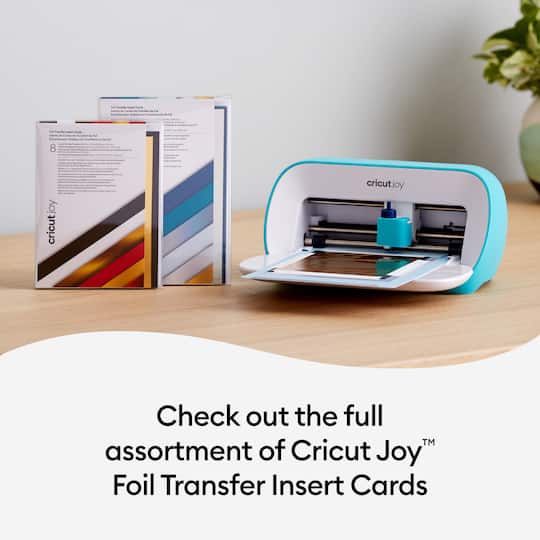 Cricut Joy™ A6 Foil Transfer Insert Cards, Celebration Sampler